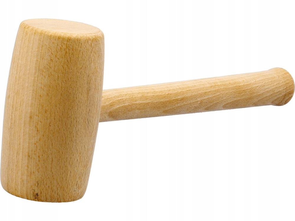 VOREL 33532 MŁOTEK DREWNIANY Z DREWNA BUKOWEGO OKRĄGŁY BLACHARSKI DEKARSKI