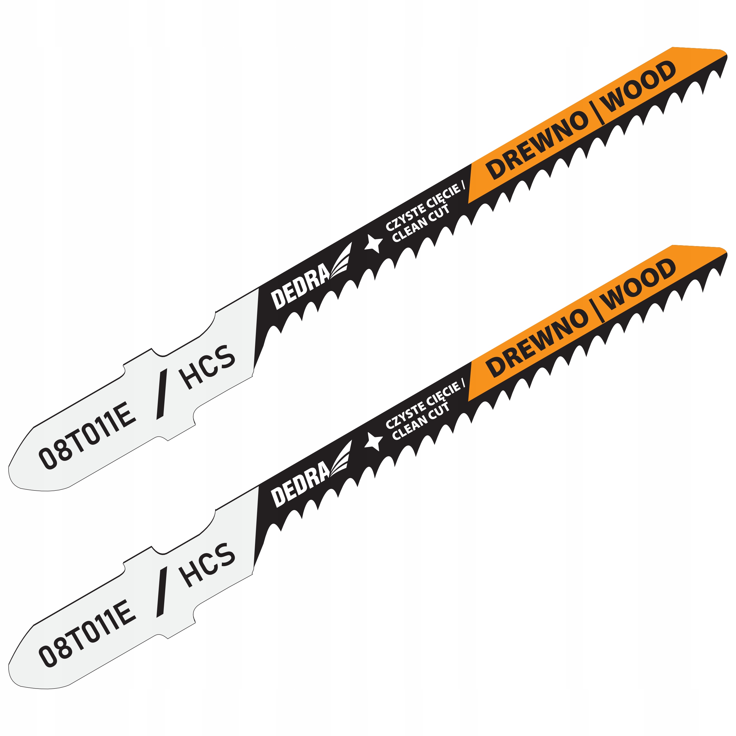 DEDRA 2el BRZESZCZOTY DO WYRZYNARKI DO DREWNA 76/50MM HCS TYP T 08T011E