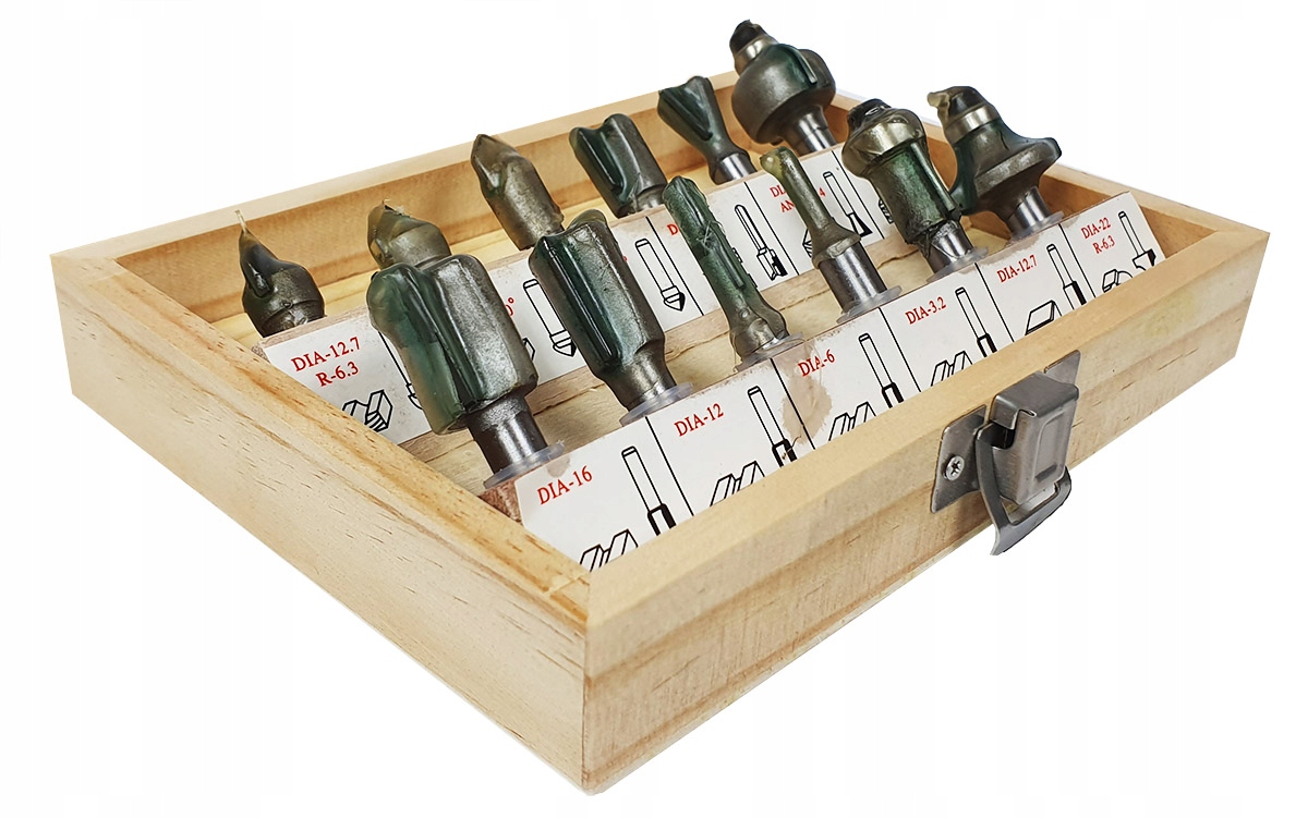 FREZY KSZTAŁTOWE DO DREWNA 12 EL Frez Do Frezarki