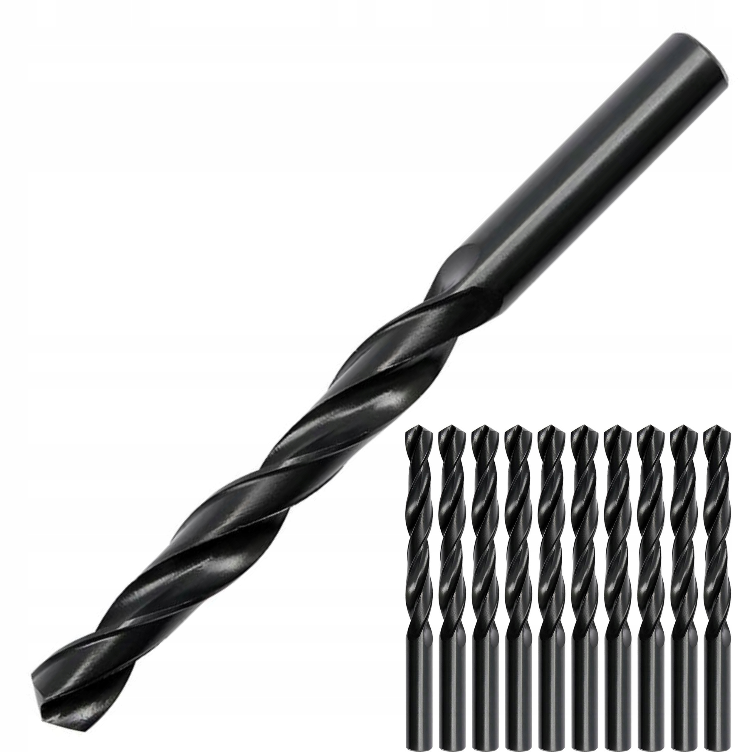 YATO ZESTAW WIERTŁO DO METALU TWORZYW SZTUCZNYCH HSS 5.0MM 10 SZTUK YT-4442