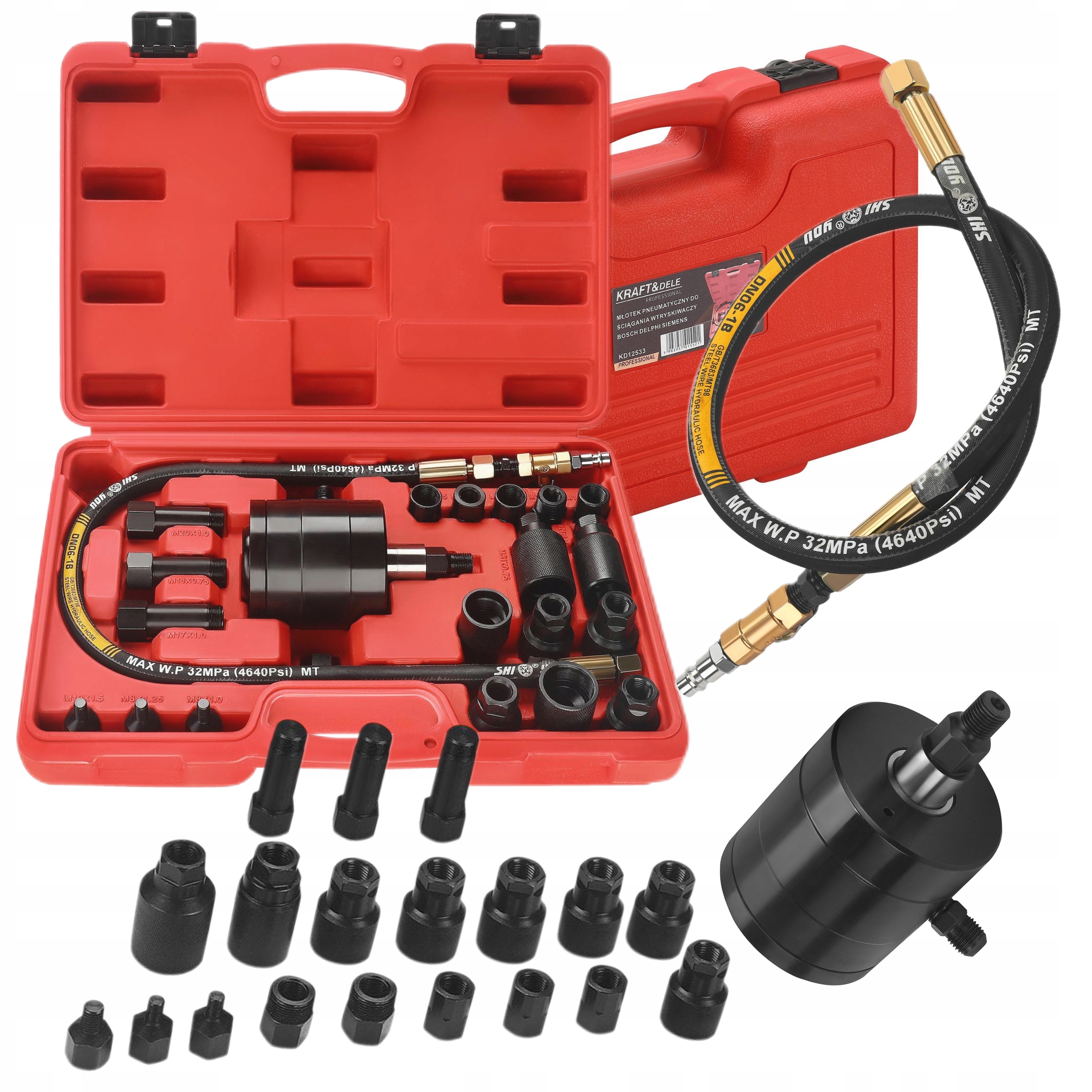 MŁOTEK PNEUMATYCZNY DO ŚCIĄGANIA WTRYSKIWACZY BOSCH DELPHI SIEMEND KD12533