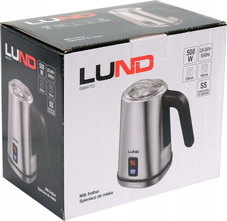 3w1 SPIENIACZ DO MLEKA Z PODGRZEWACZEM 500W