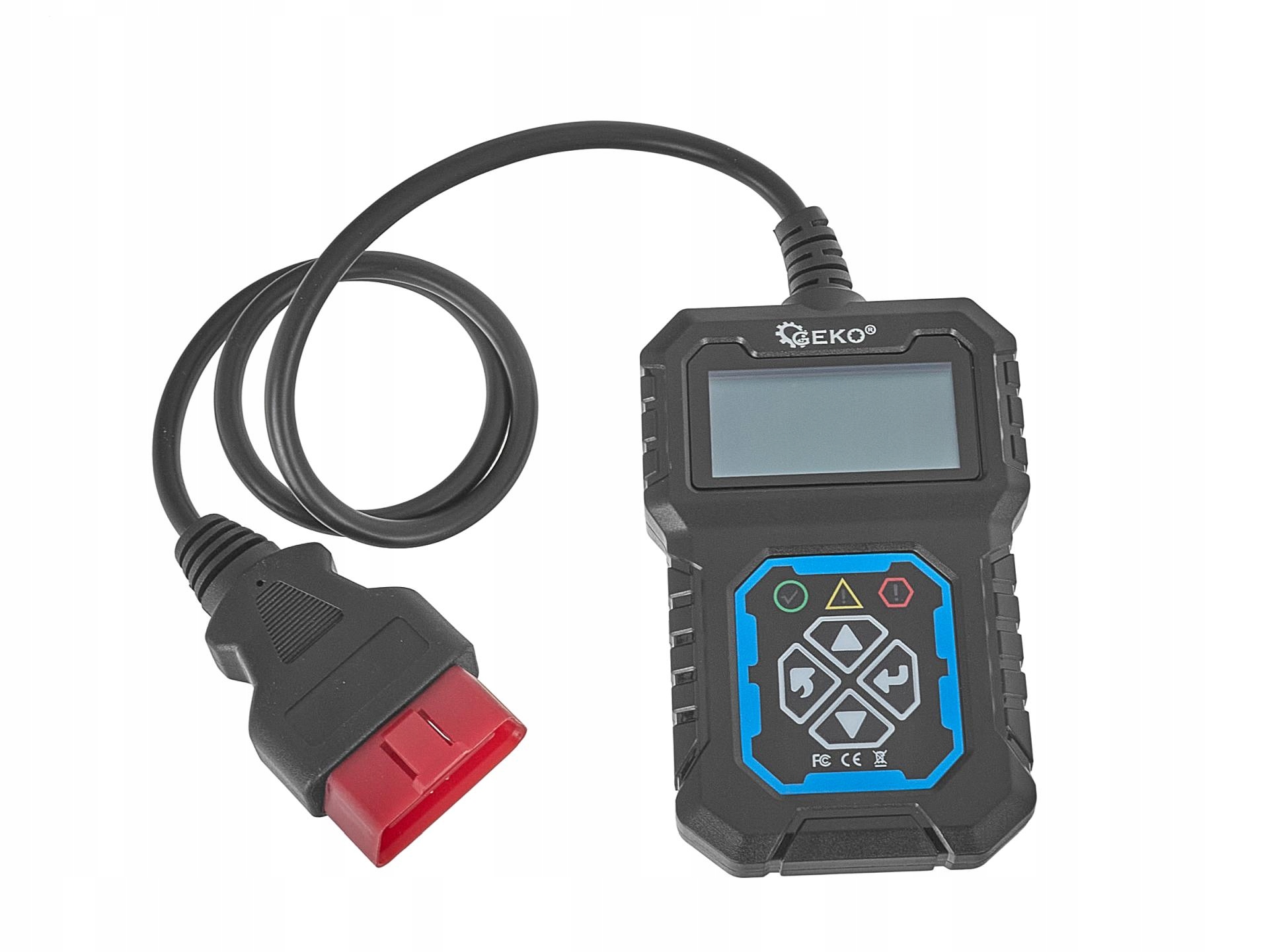 GEKO TESTER DIAGNOSTYCZNY INTERFEJS SKANER OBD II T31 MIERNIK G02945