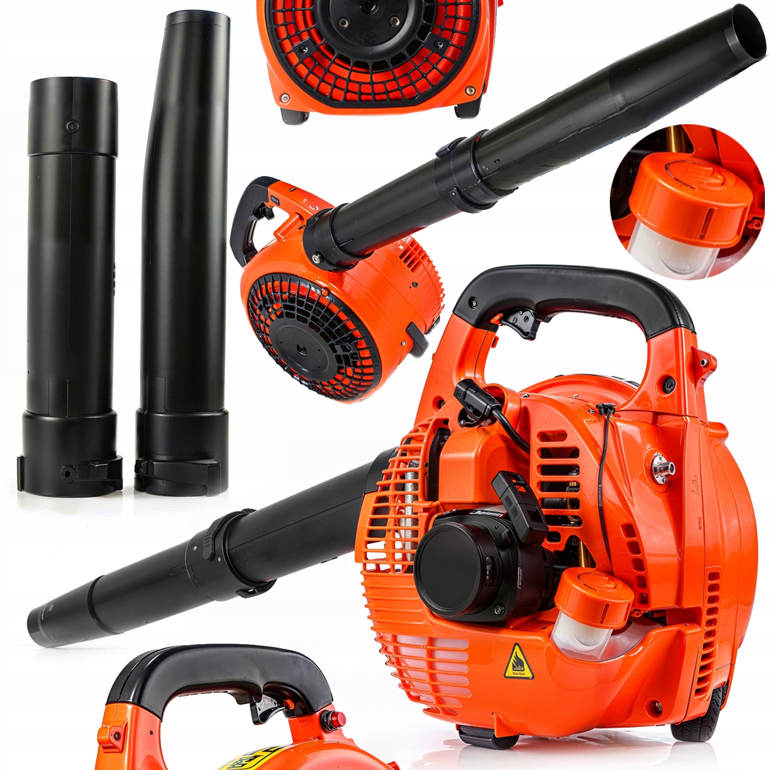 DMUCHAWA SPALINOWA OGRODOWA ODKURZACZ DO LIŚCI ŚNIEGU TRAWY 4,2KM LEKKA