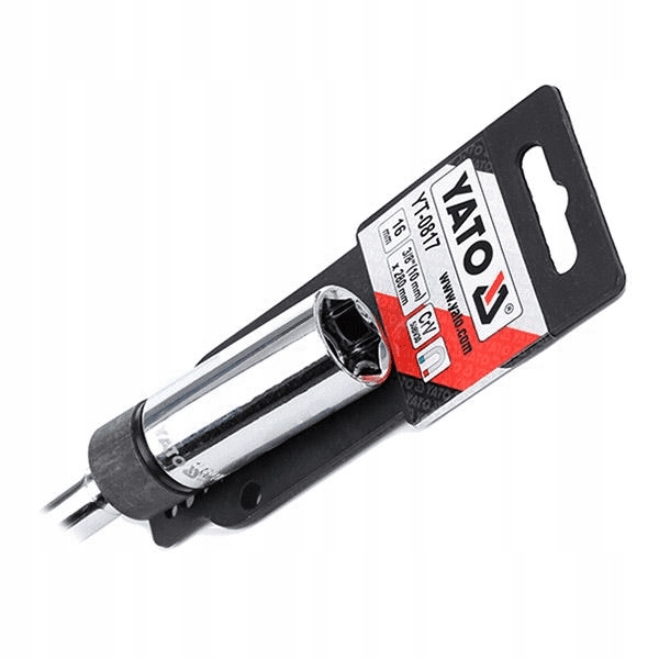 YATO KLUCZE KLUCZ NASADOWY DO ŚWIEC NAMAGNESOWANY 16MM X 275MM YT-0817