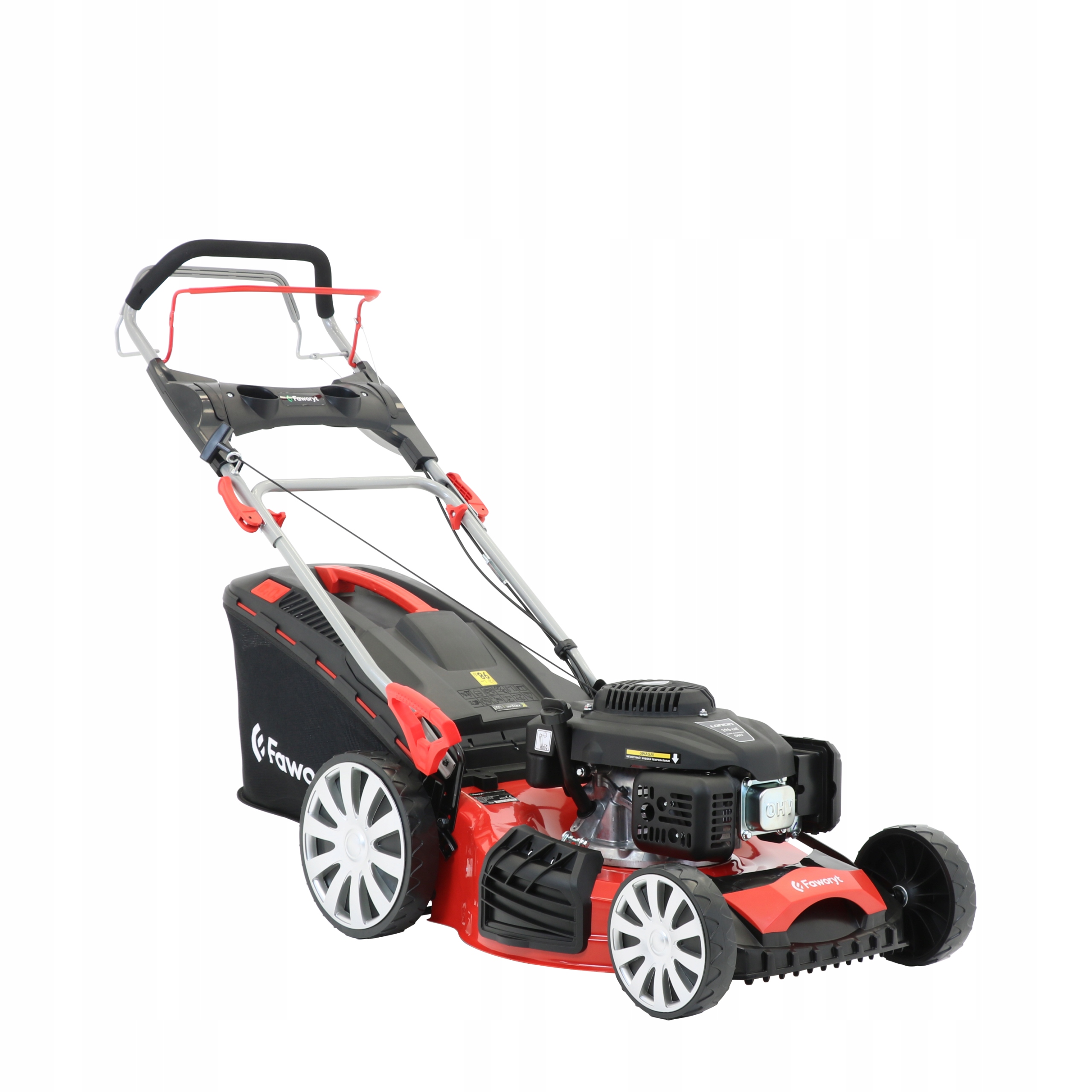FAWORYT MOCNA KOSIARKA SPALINOWA Z NAPĘDEM KOSZEM 51cm LONCIN 196,00cm3 5KM