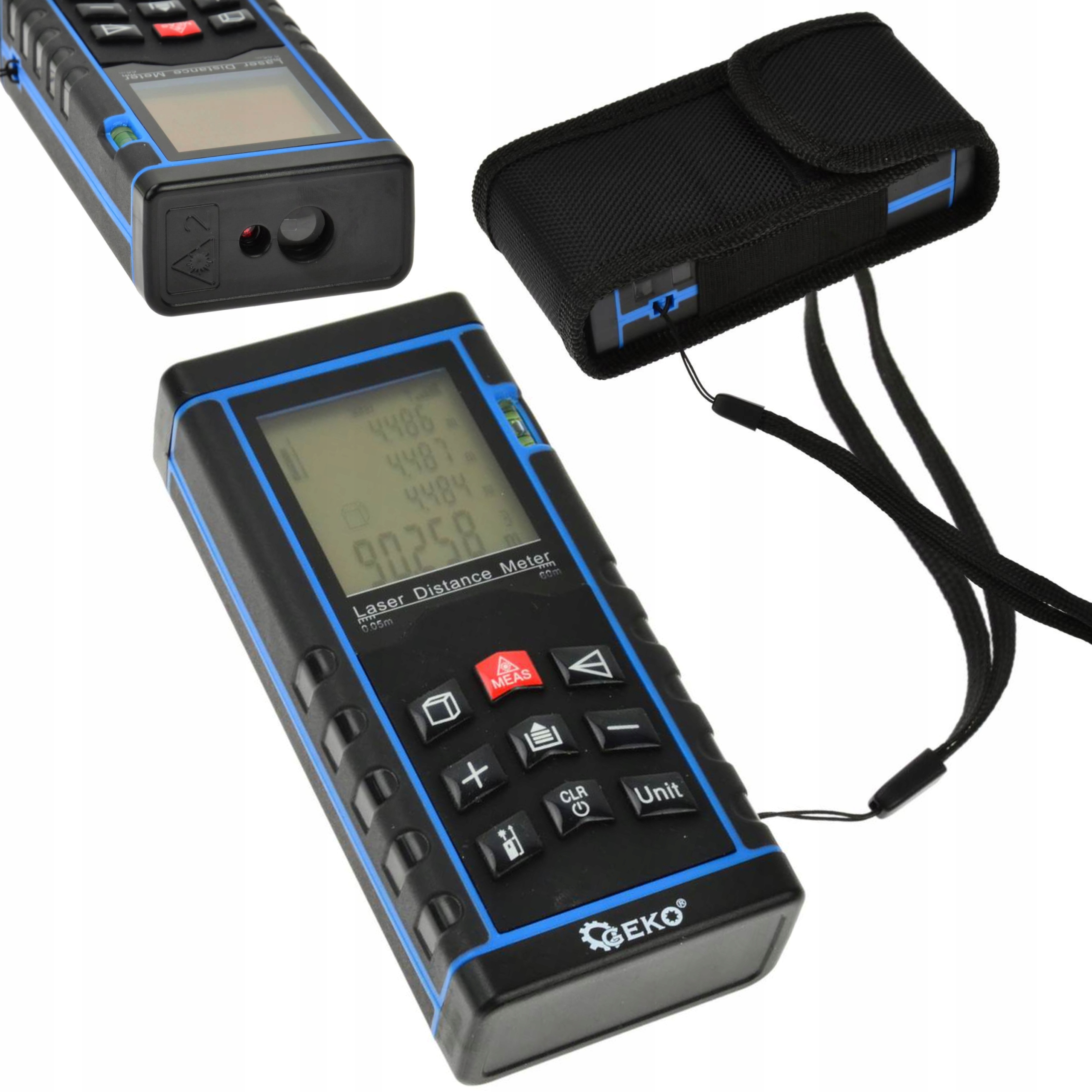 DALMIERZ LASEROWY CYFROWY MIERNIK 60M MIARA GEKO