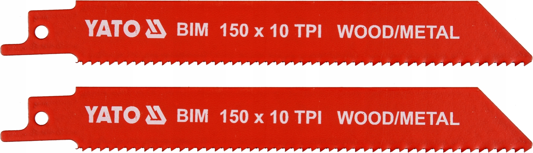 YATO BRZESZCZOTY PIŁ SZABLASTYCH METALI DREWNA BIM 150MM 10TPI x2 YT-33930