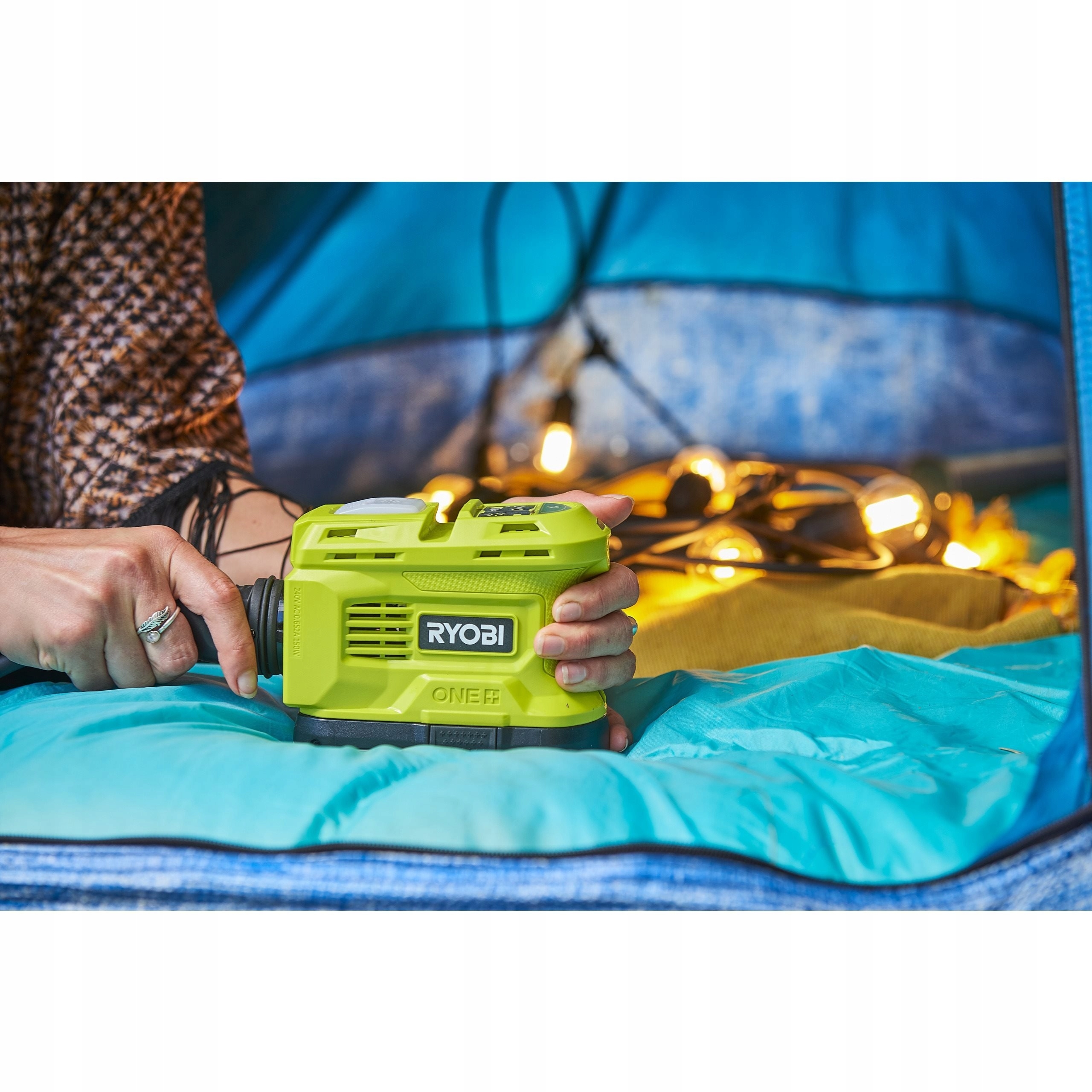 RYOBI PRZETWORNICA AKUMULATOROWA ONE+ 18V 150W RY18BI150B WYDAJNA 2w1