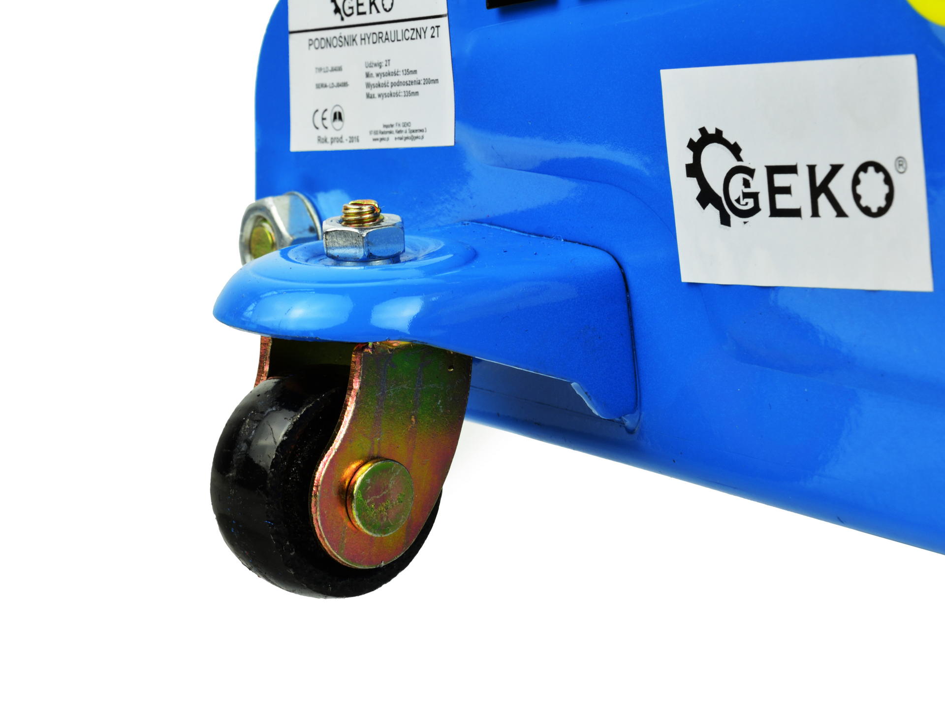 ŻABA PODNOŚNIK HYDRAULICZNY 2T LEWAREK SAMOCHODOWY CIĘŻKI 2T/9KG