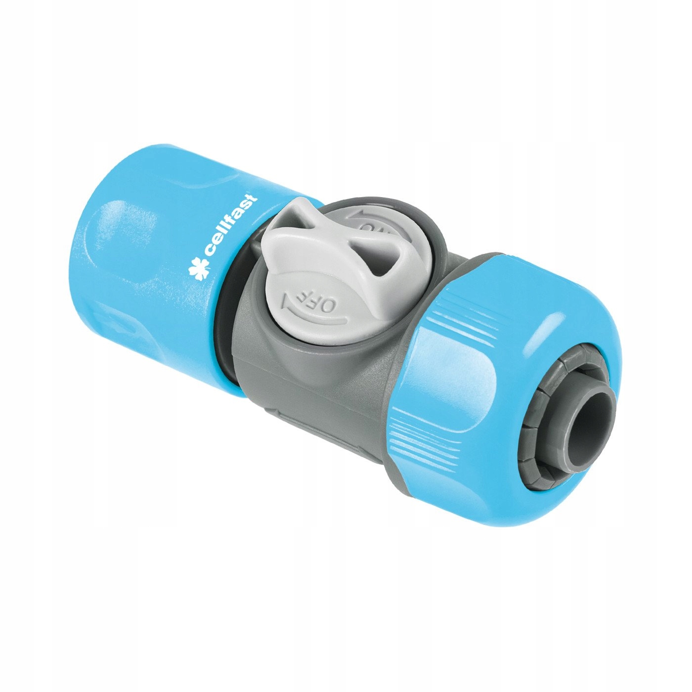 CELLFAST SZYBKOZŁĄCZE STOP SAFETOUCH 1/2" PRZELOT DO WĘŻA OGRODOWEGO 52-330