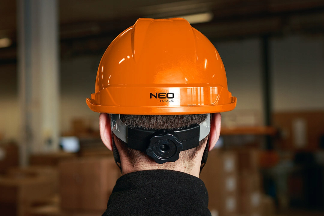 NEO HEŁM KASK BHP BUDOWLANY ROBOCZY OCHRONNY POMAR