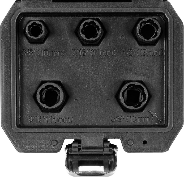 ZESTAW WYKRĘTAKÓW DO USZKODZONYCH ŚRUB 5 SZTUK