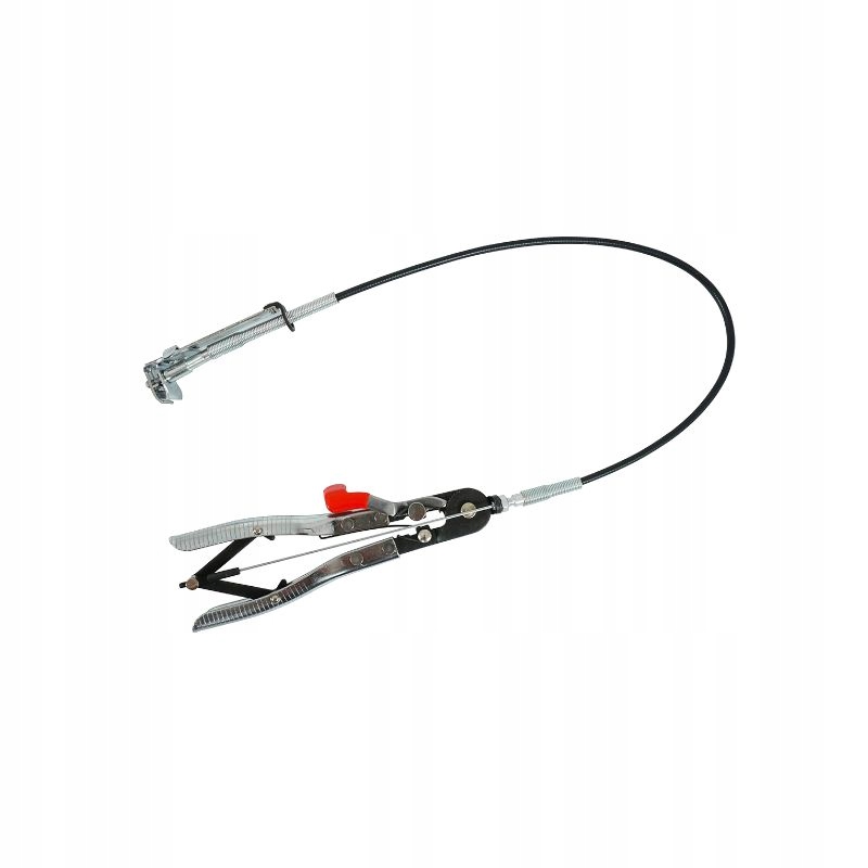 KRAFT&DELE SZCZYPCE ZACISKOWE DO OPASEK ROZPRĘŻNYCH Z LINKĄ 58CM KD10040