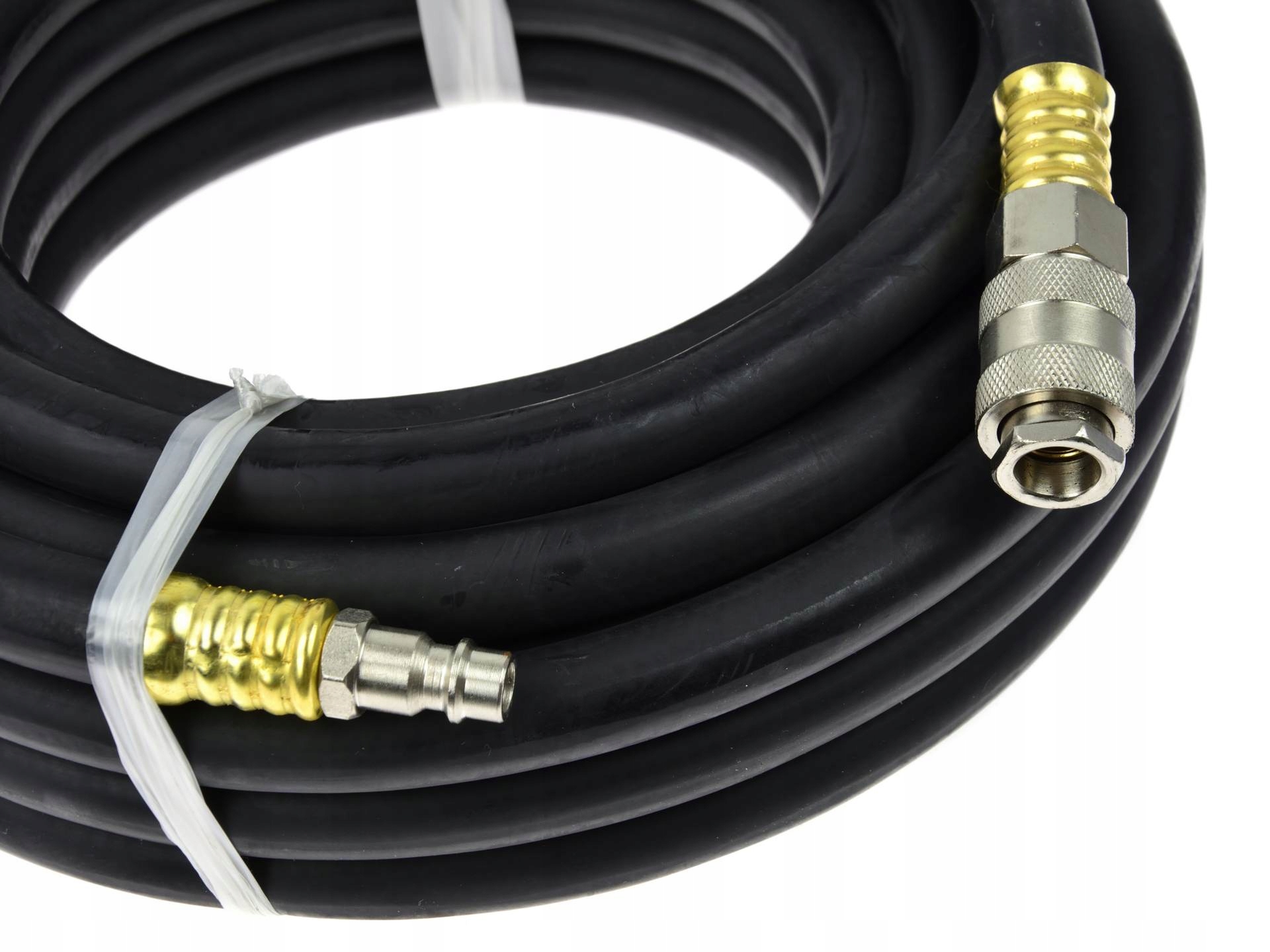 WĄŻ PNEUMATYCZNY GUMOWY 10X17MM DO KOMPRESORA 10M