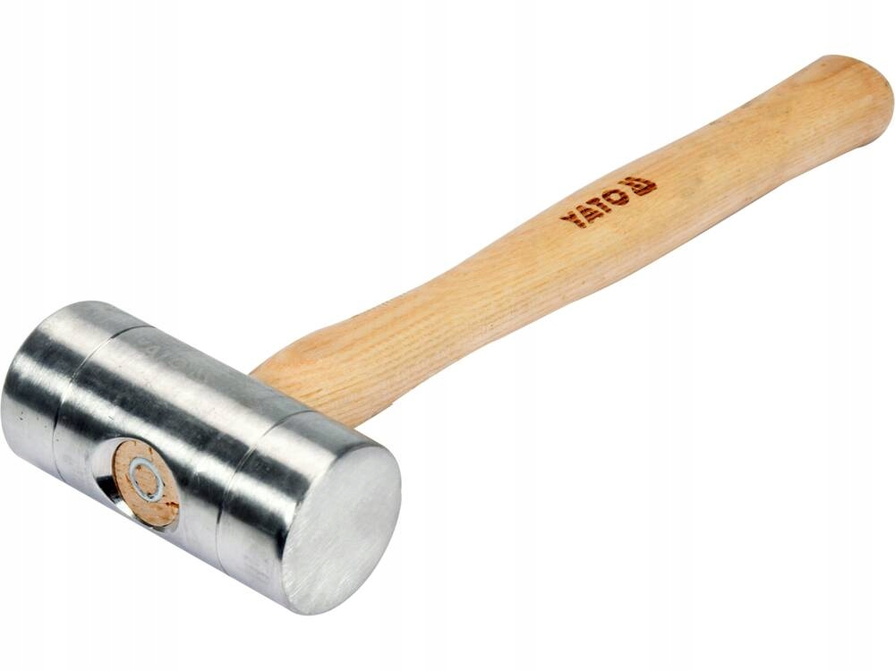 YATO MŁOTEK ALUMINIOWY Z DREWNIANYM TRZONKIEM 580 G FI 50 MM YT-45282