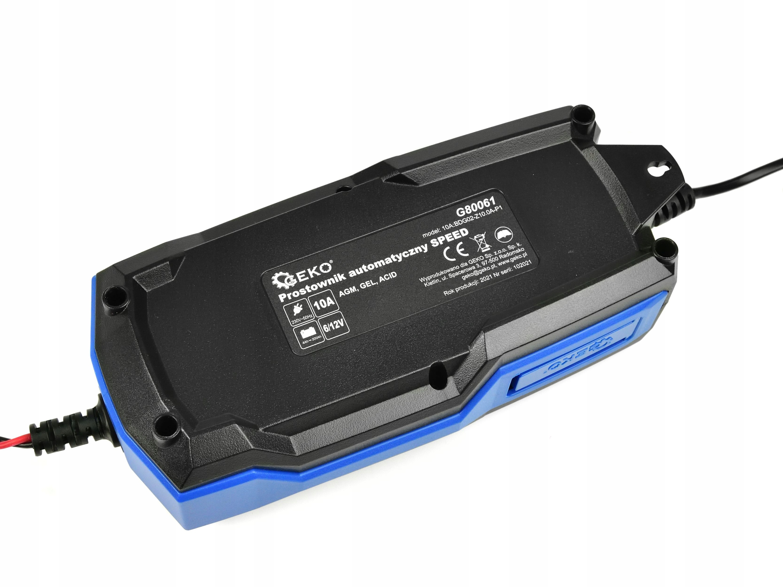 PROSTOWNIK AUTOMATYCZNY SPEED 6/12V 10A 4AH-200AH