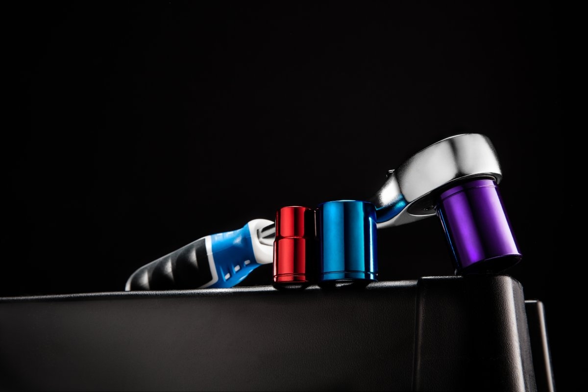 ZESTAW NASADEK Z GRZECHOTKĄ 1/2 ZE STALI CRV