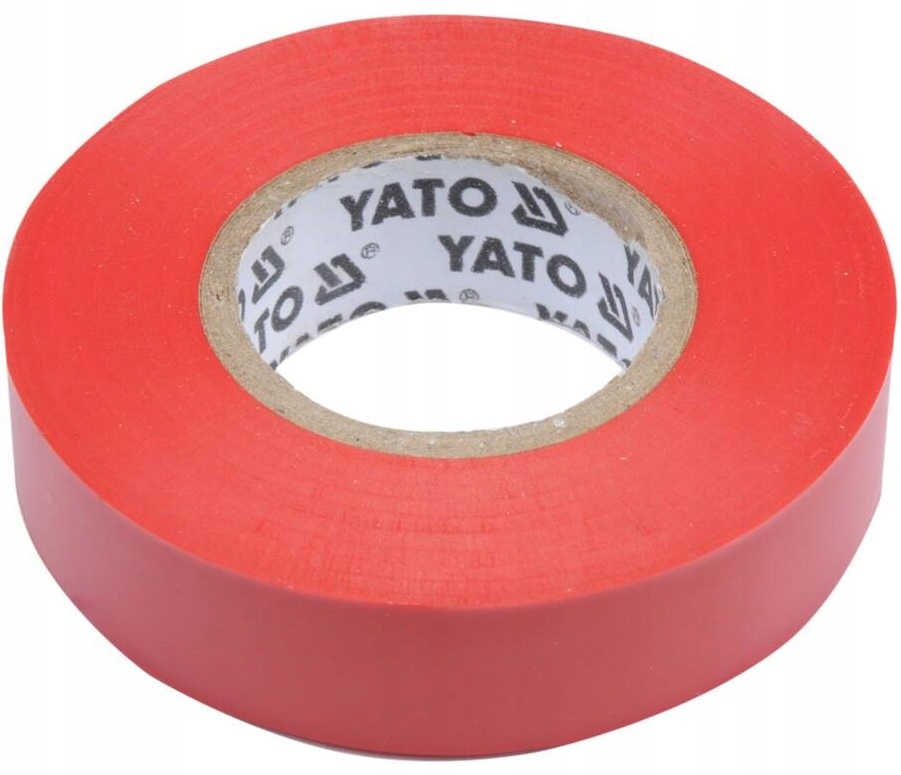 YATO TAŚMA IZOLACYJNA ELEKTROIZOLACYJNA 15MMX20MX0,13MM; CZERWONA YT-81592