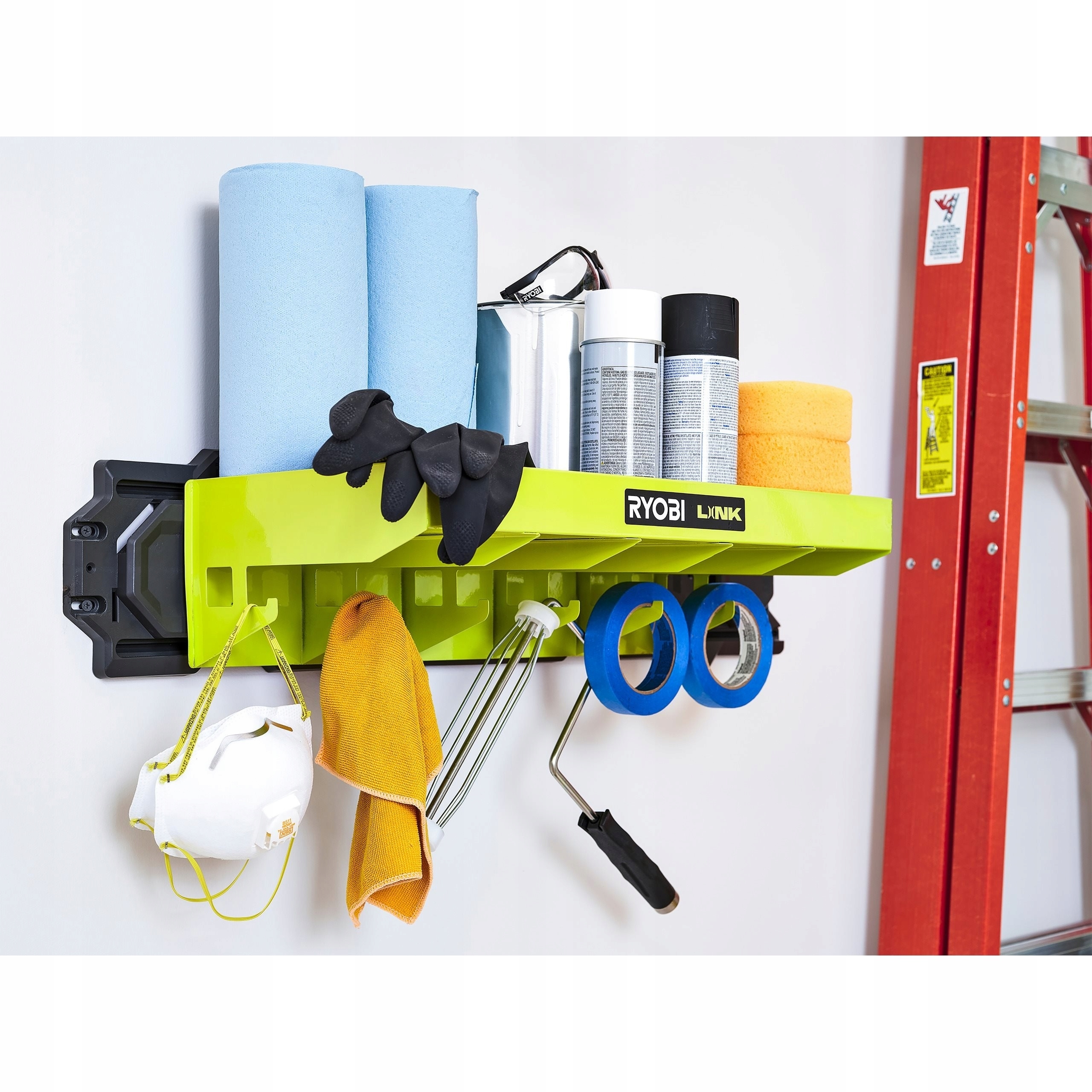 RYOBI LINK PÓŁKA +WIESZAKI METALOWA NA NARZĘDZIA