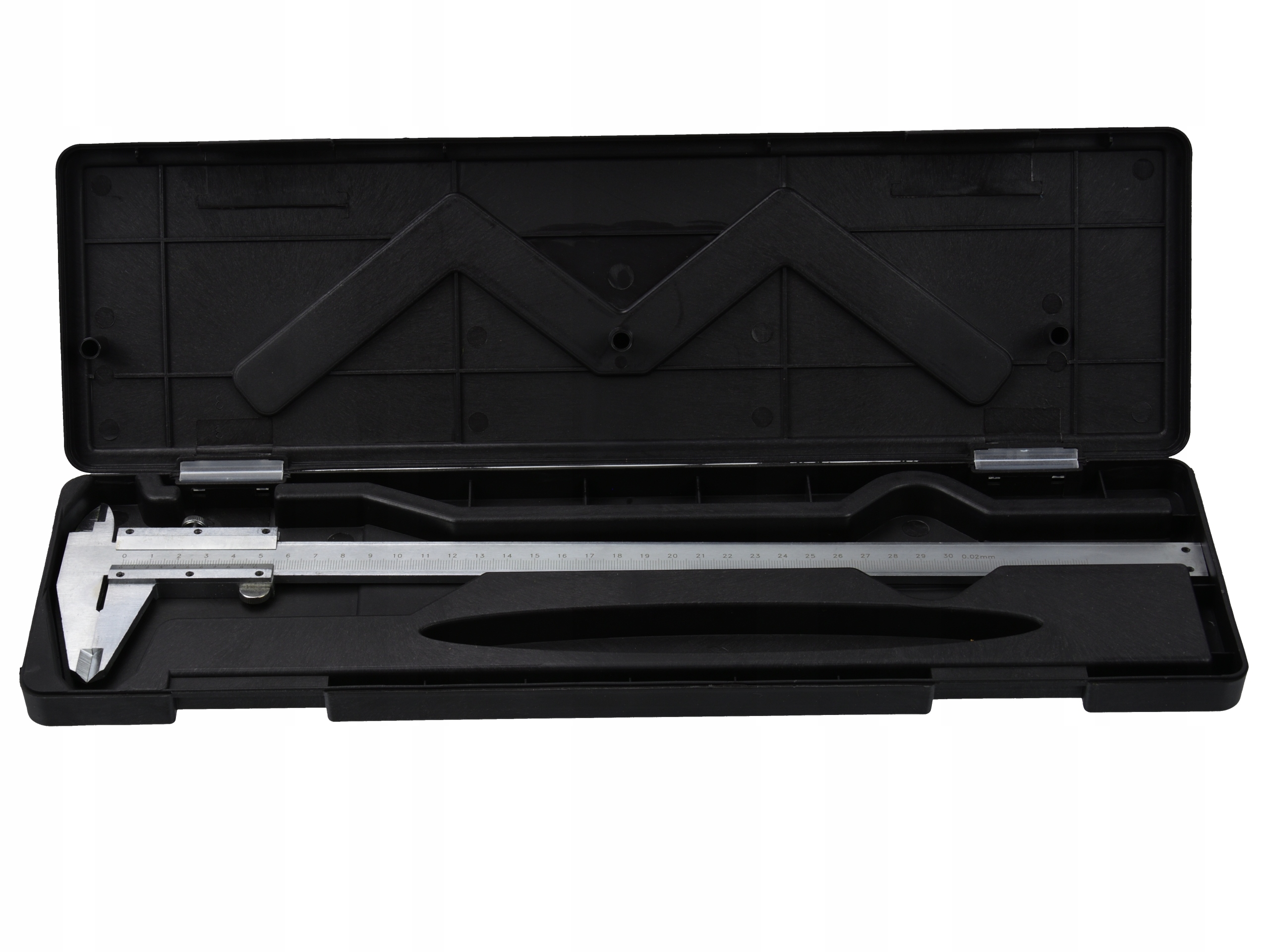 GEKO SUWMIARKA NONIUSZOWA DWUSZCZĘKOWA ETUI ANALOGOWA 0-300mm 0.02mm
