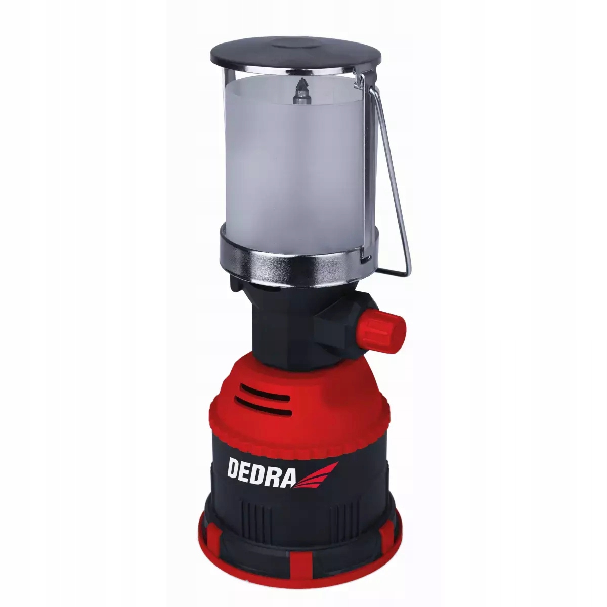 DEDRA LAMPA TURYSTYCZNA GAZOWA Z ZAPŁONEM PIEZO 80W STAL NIERDZEWNA 31A005