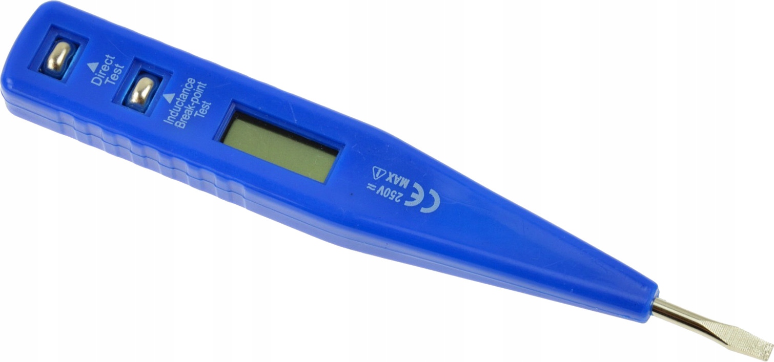 G30806 PRÓBNIK MIERNIK NAPIĘCIA LCD 3X135MM 12-250V 50-500 HZ G30806