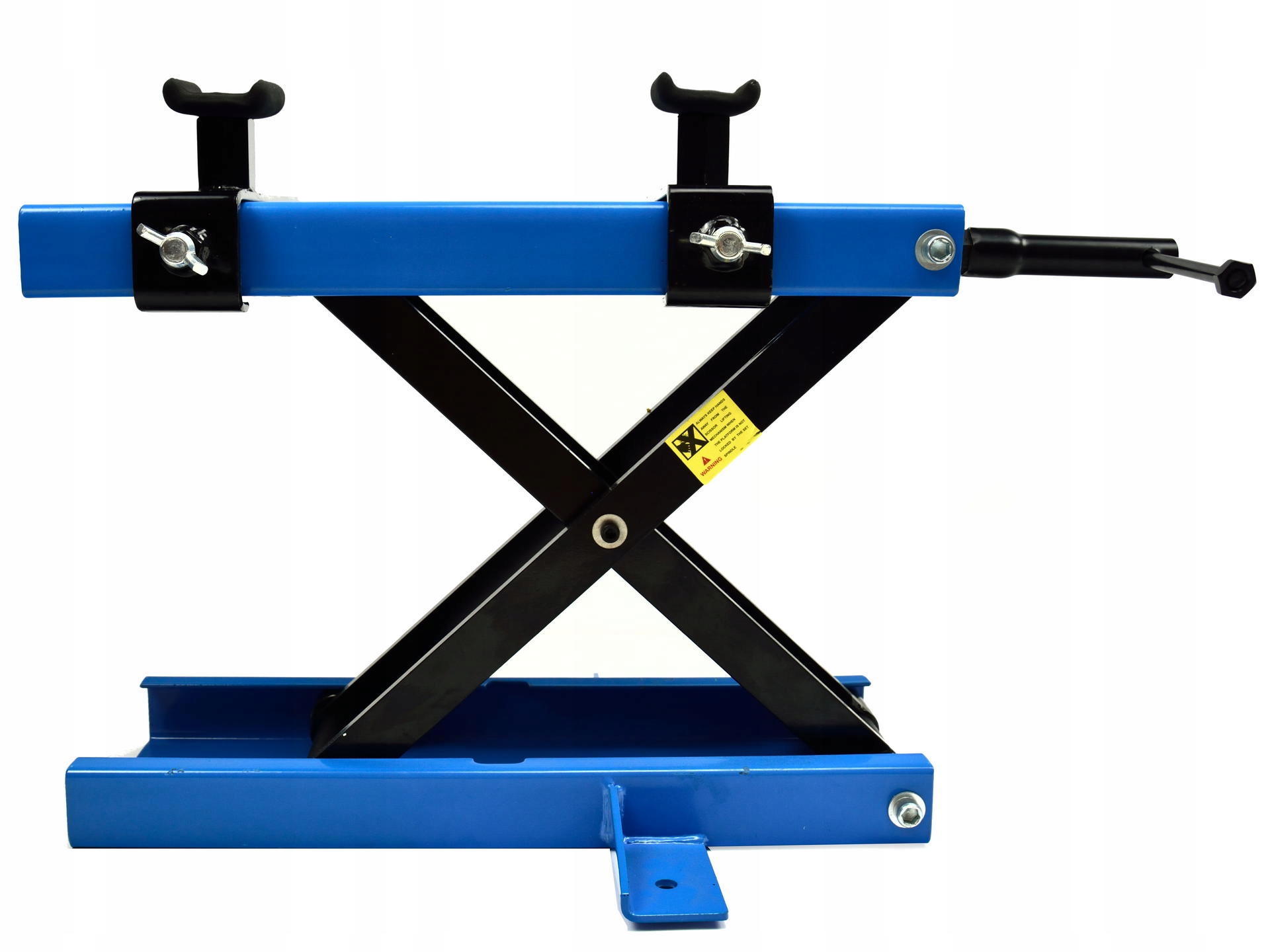 GEKO STABILNY PODNOŚNIK MOTOCYKLOWY MECHANICZNY STOJAK NOŻYCOWY 500KG 02170