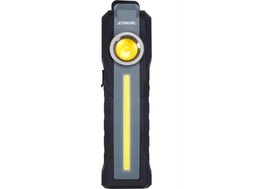 LAMPA LATARKA AKUMULATOROWA LED WARSZTATOWA 3w1 300LM USB HAK MAGNES 82732