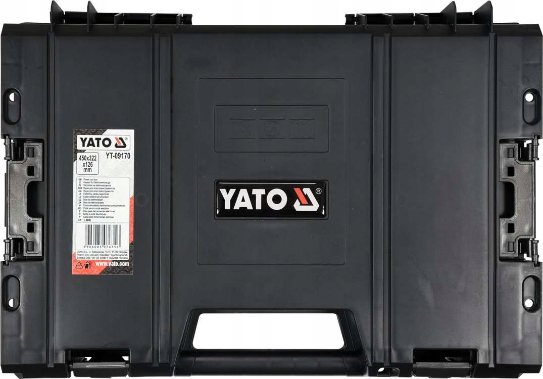 YATO WALIZKA NA ELEKTRONARZĘDZIA SYSTEM MODUŁOWY 45x32x12cm S1 YT-09170