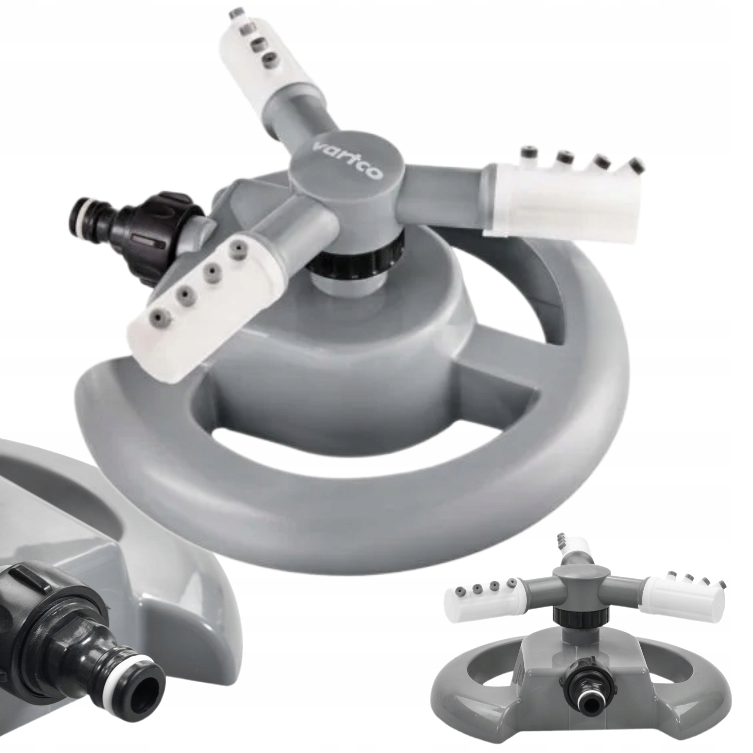 ZRASZACZ OBROTOWY 3R NA PODSTAWIE 12 DYSZ 8-10m OGRODROWY VARTCO LL01-010