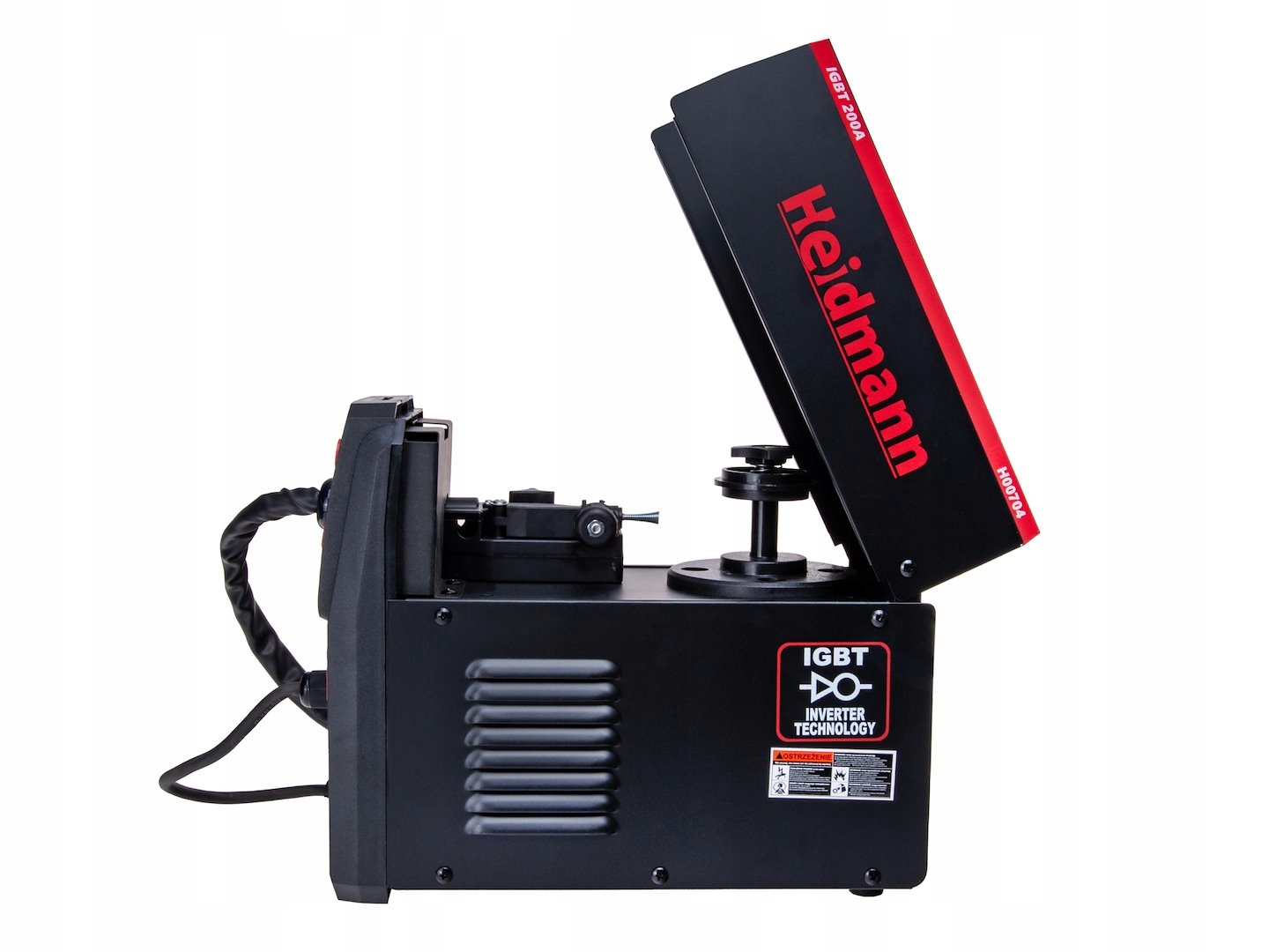 GEKO SPAWARKA INWERTOROWA MIG/MAG, MMA, FLUX HOT START 200A H00704
