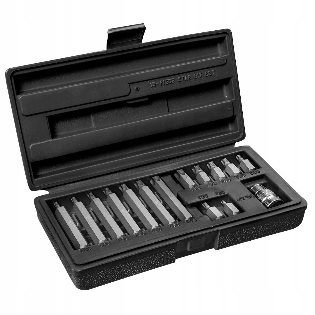 KOŃCÓWKI WKRĘTAKOWE TORX ZESTAW 15 SZT. TOPEX 39D3