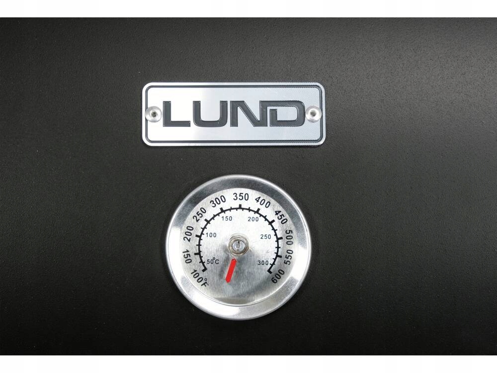 LUND GRILL WĘGLOWY BECZKA POKRYWA POPIELNIK OGRODOWY DUŻY 71X35CM DUŻY 9990