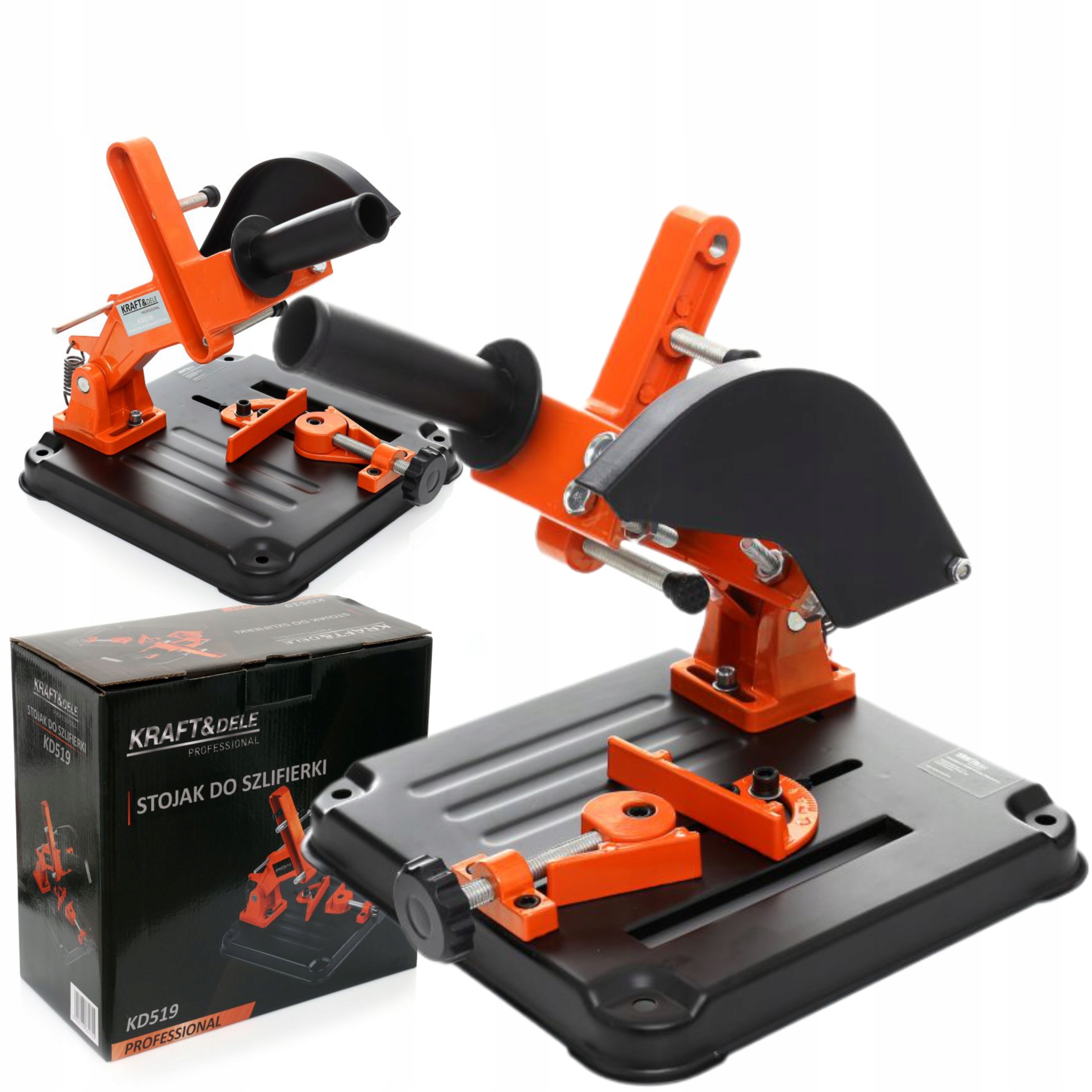 STATYW STOJAK DO SZLIFIERKI KĄTOWEJ UCHWYT 115-125MM KRAFT&DELE KD519