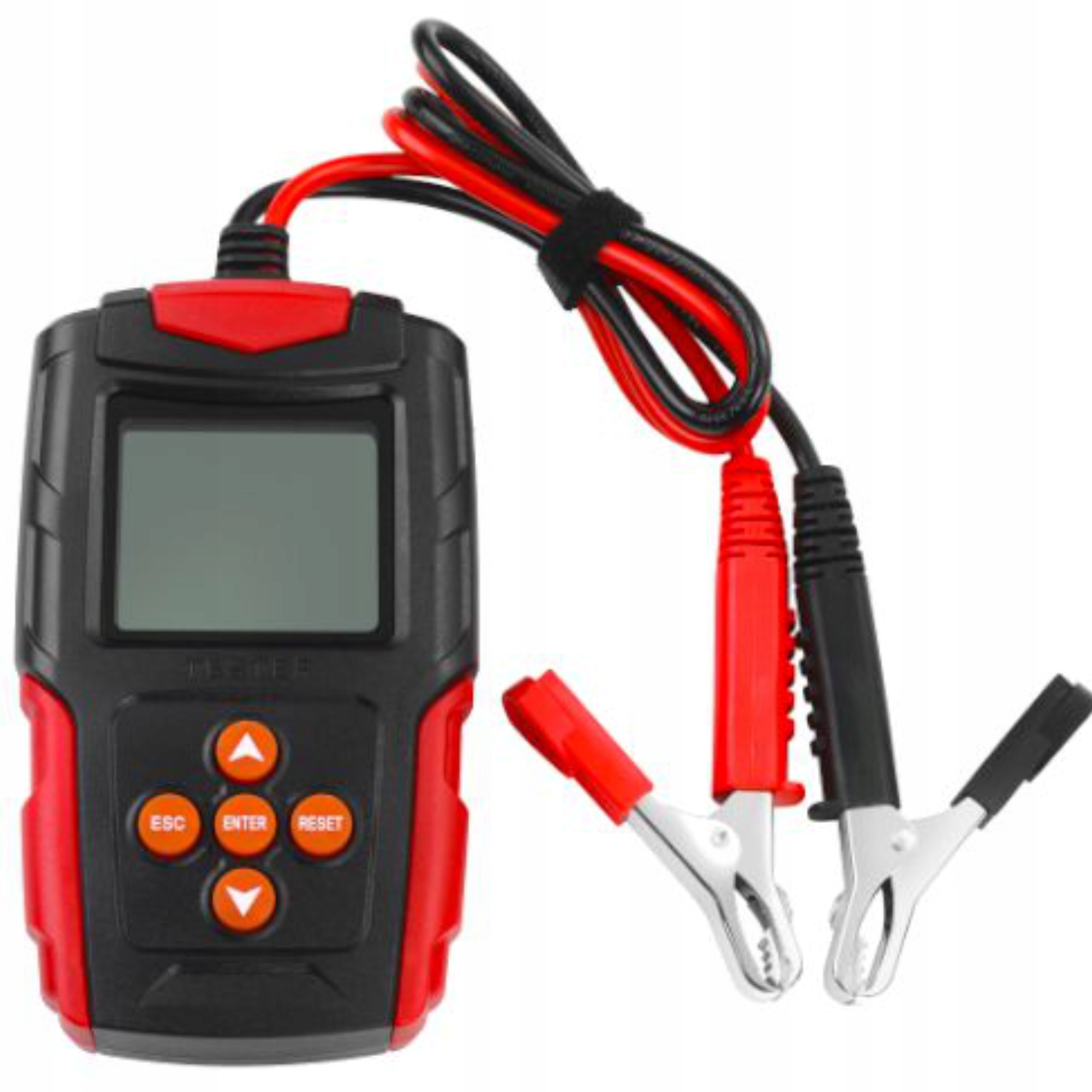 CYFROWY TESTER MIERNIK DO BATERII WYŚWIETLACZ LED 12V 24V 3AH-200AH KD5673