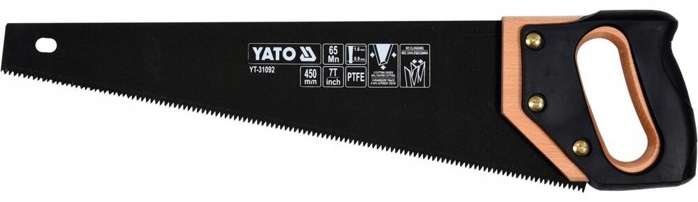 YATO UNIWERSALNA PIŁA PŁATNICA DO DREWNA RĘCZNA 450mm 7 TPI YT-31092