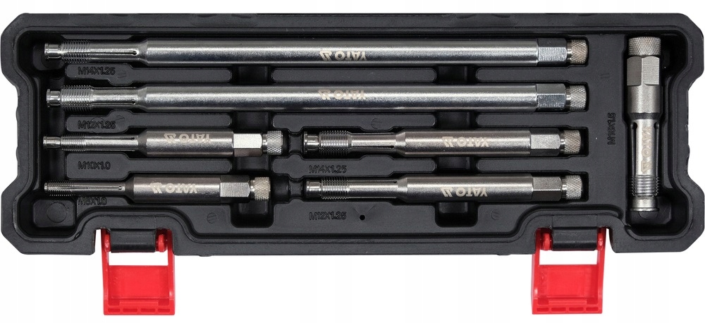 YATO ZESTAW GWINTOWNIKÓW DŁUGICH DO NAPRAWY GWINTÓW ŚWIEC ZAPŁONOWYCH 7EL.