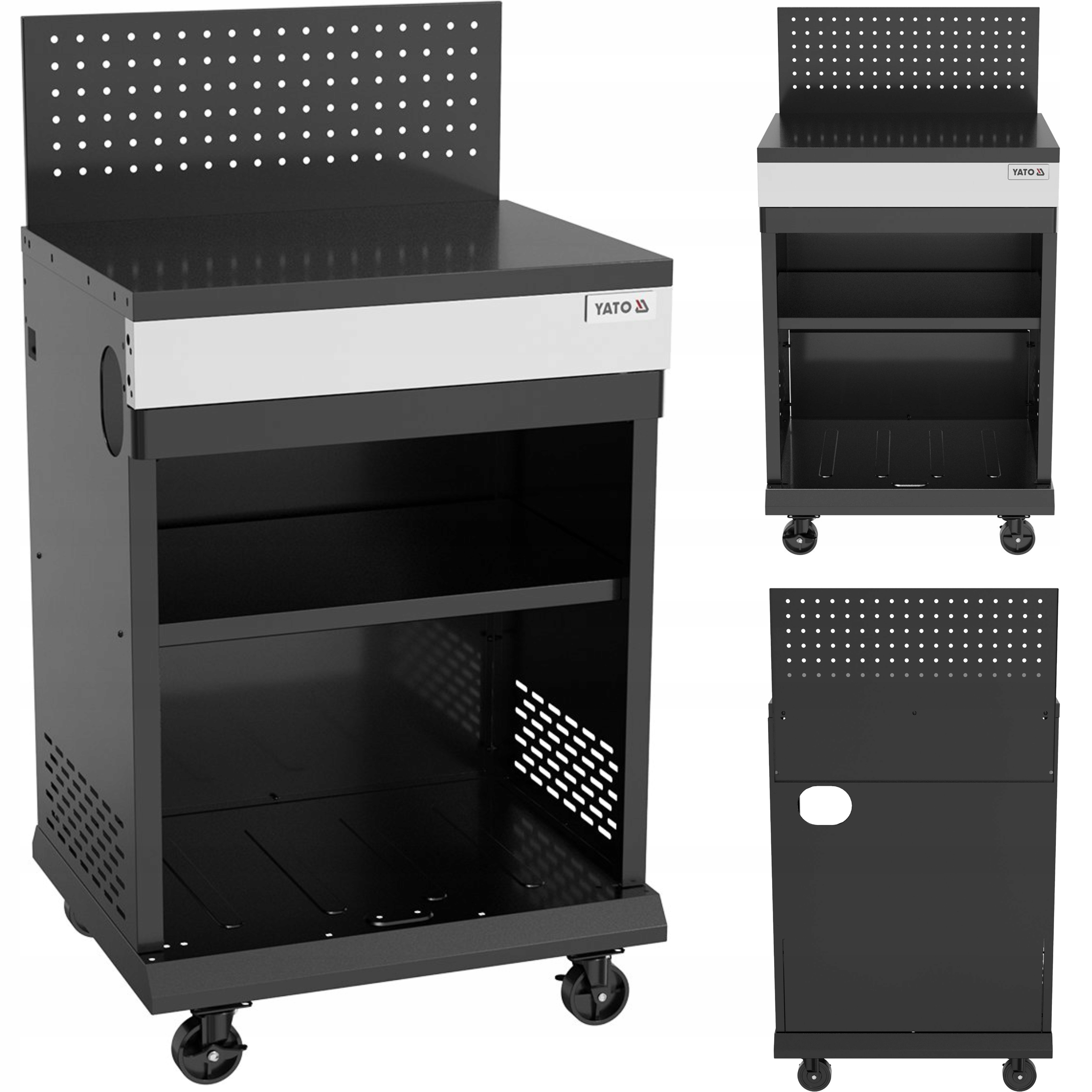 YATO GASTRO SZAFKA MODUŁOWA DO GRILLA GAZOWEGO OBROTOWE KÓŁKA YG-20170