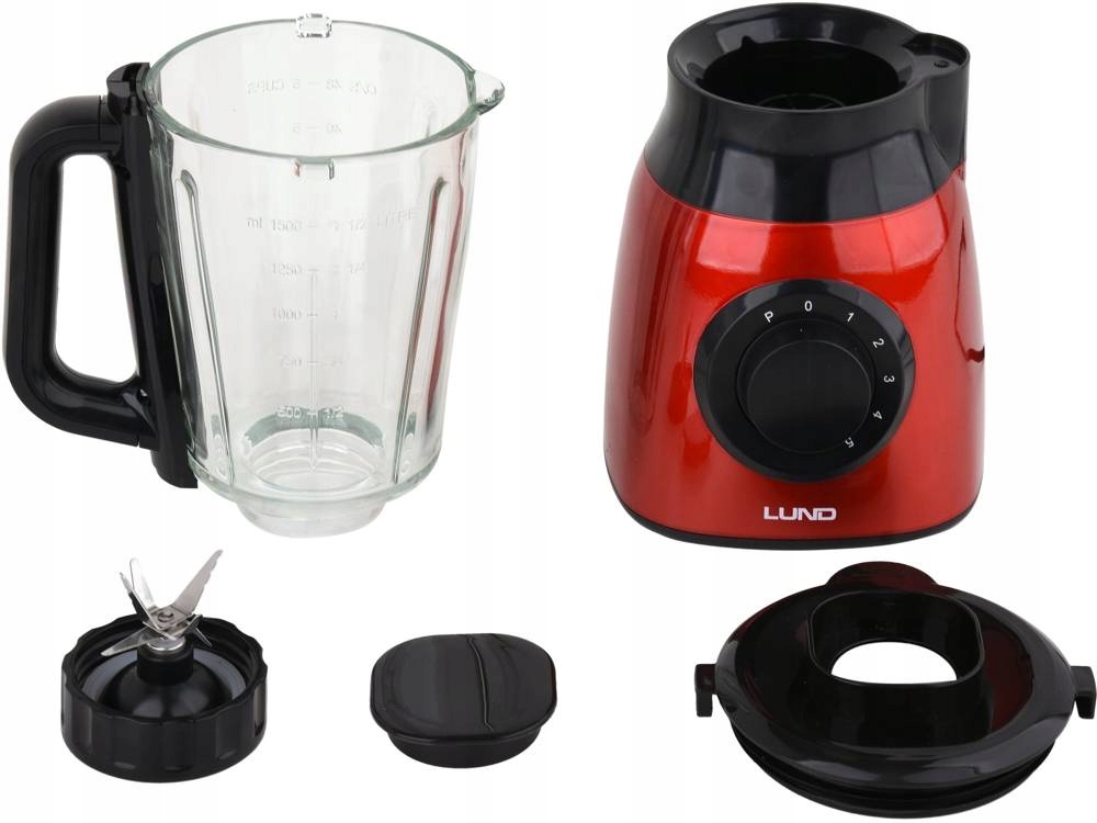 BLENDER KIELICHOWY 600W SZKLANY REGULACJA LUND