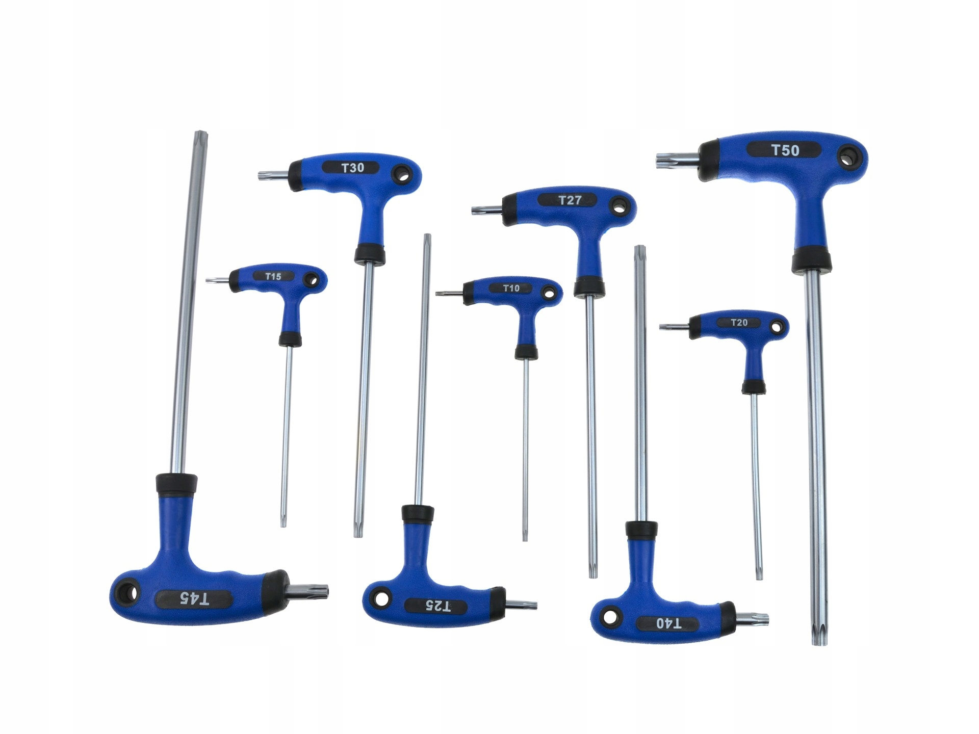 ZESTAW KLUCZY TORX T10-T50 WKRĘTAKI WKRĘTAKÓW 9EL