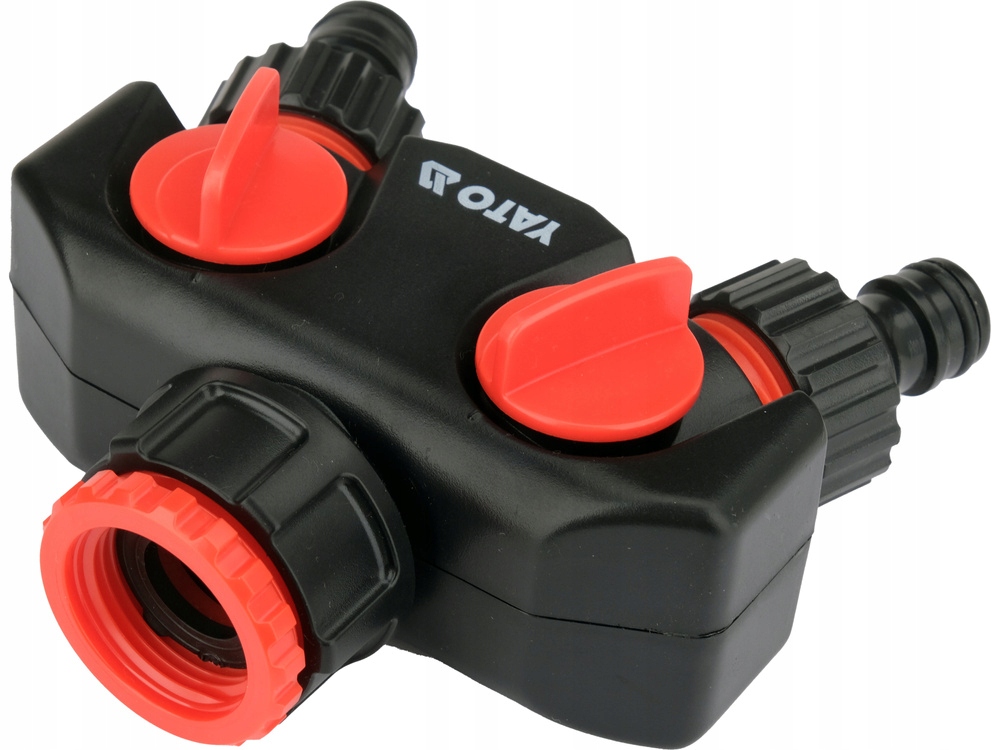 YATO ROZDZIELACZ PRZYŁĄCZE KRANOWE Z 2 WYJŚCIAMI 3/4"-1"YT-89100