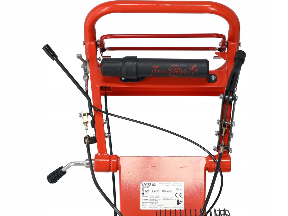 FREZARKA SPALINOWA FREZ DO PNI LONCIN G420F MOC 12.24 KM KARCZOWNIK YT86125