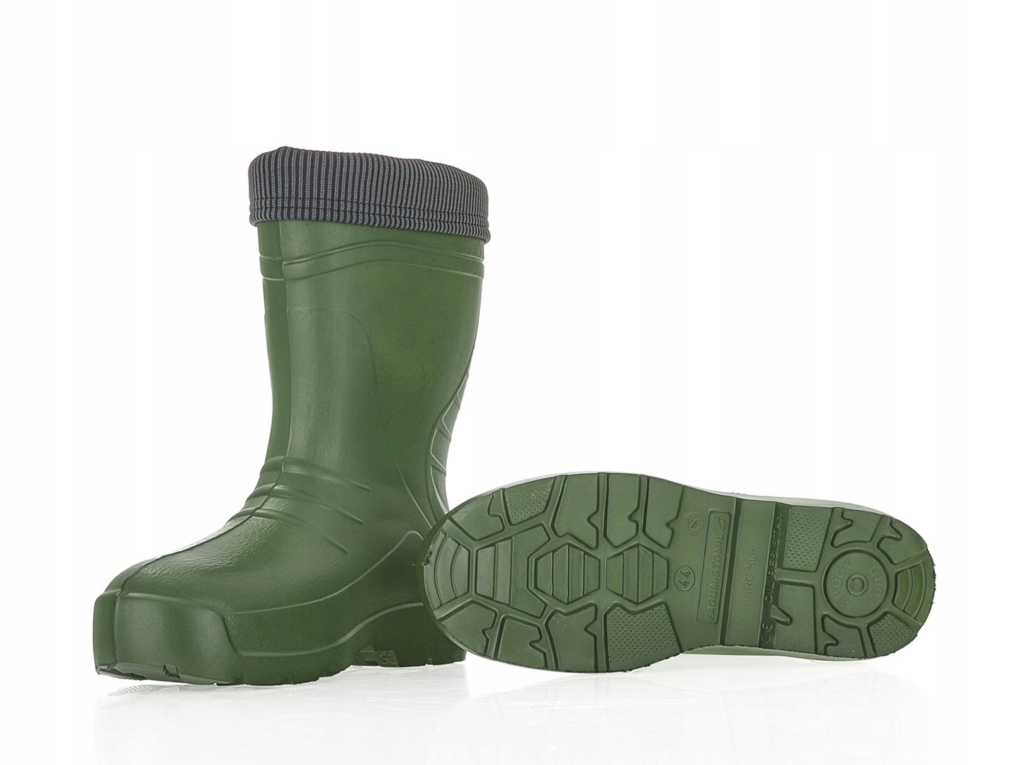 GEKO GUMOWCE KALOSZE MĘSKIE EVA SKARPETA FILCOWA ROZMIAR 45 G90549-45