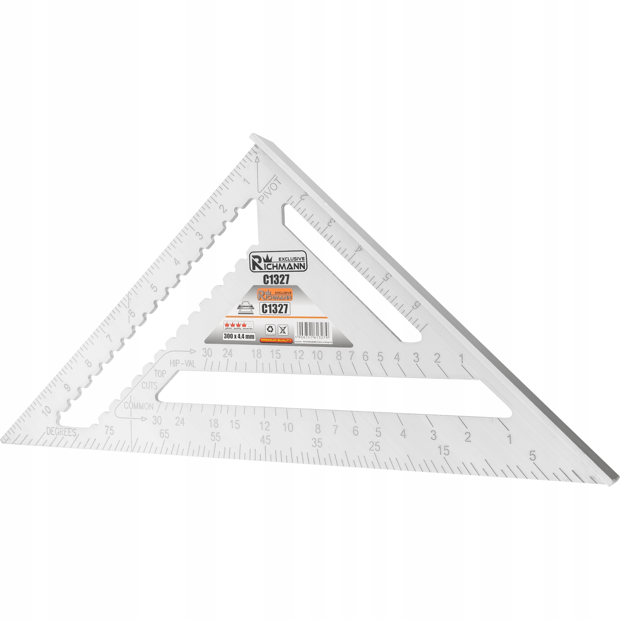 KĄTOWNIK STOLARSKI ALUMINIOWY RICHMANN 300MM