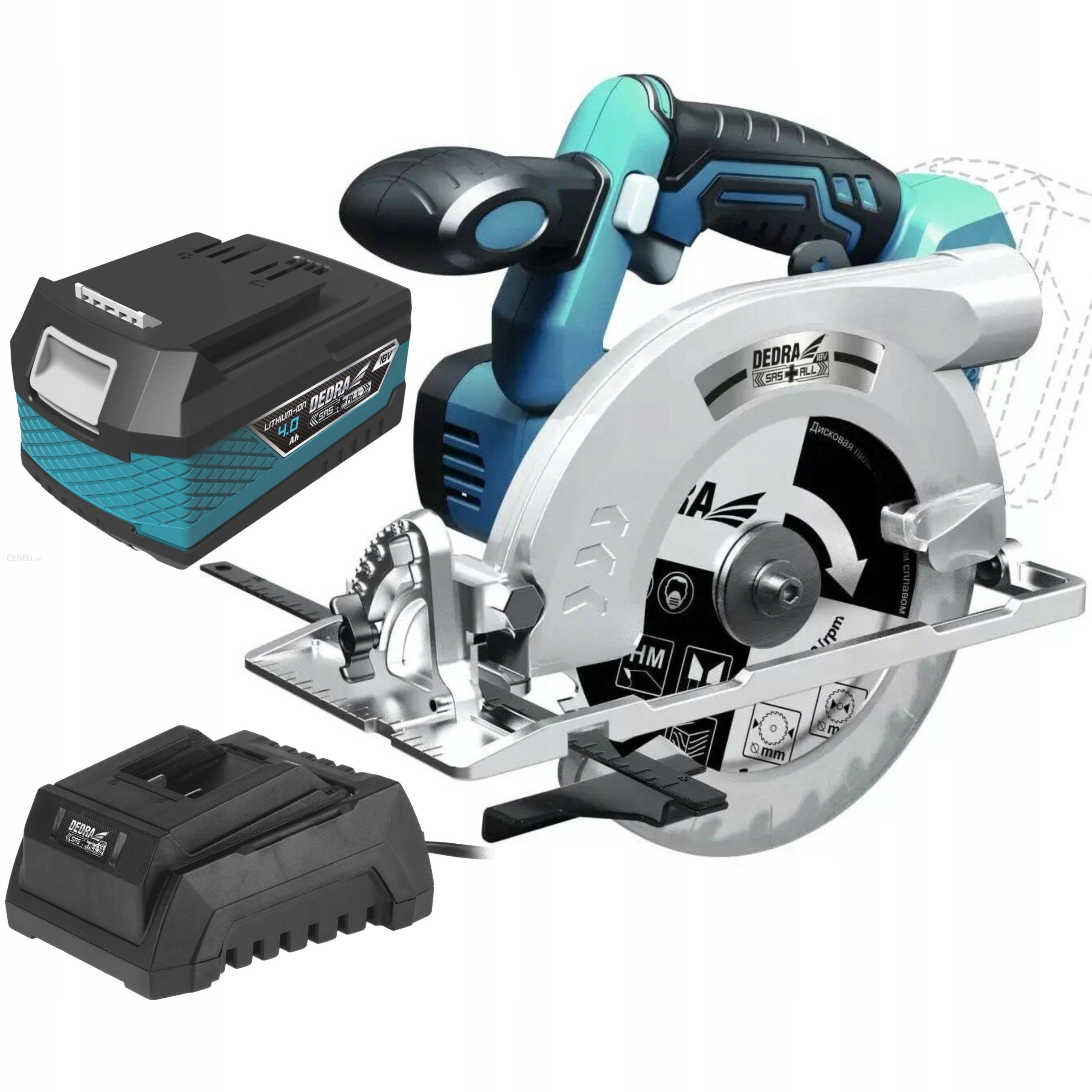 DEDRA PILARKA TARCZOWA Bezszczotkowa DED7164 +4Ah