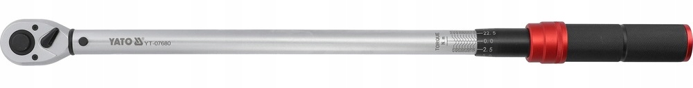 YATO KLUCZ DYNAMOMETRYCZNY 3/4" ZAKRES 100-500NM KALIBRACJA + ETUI YT-07680