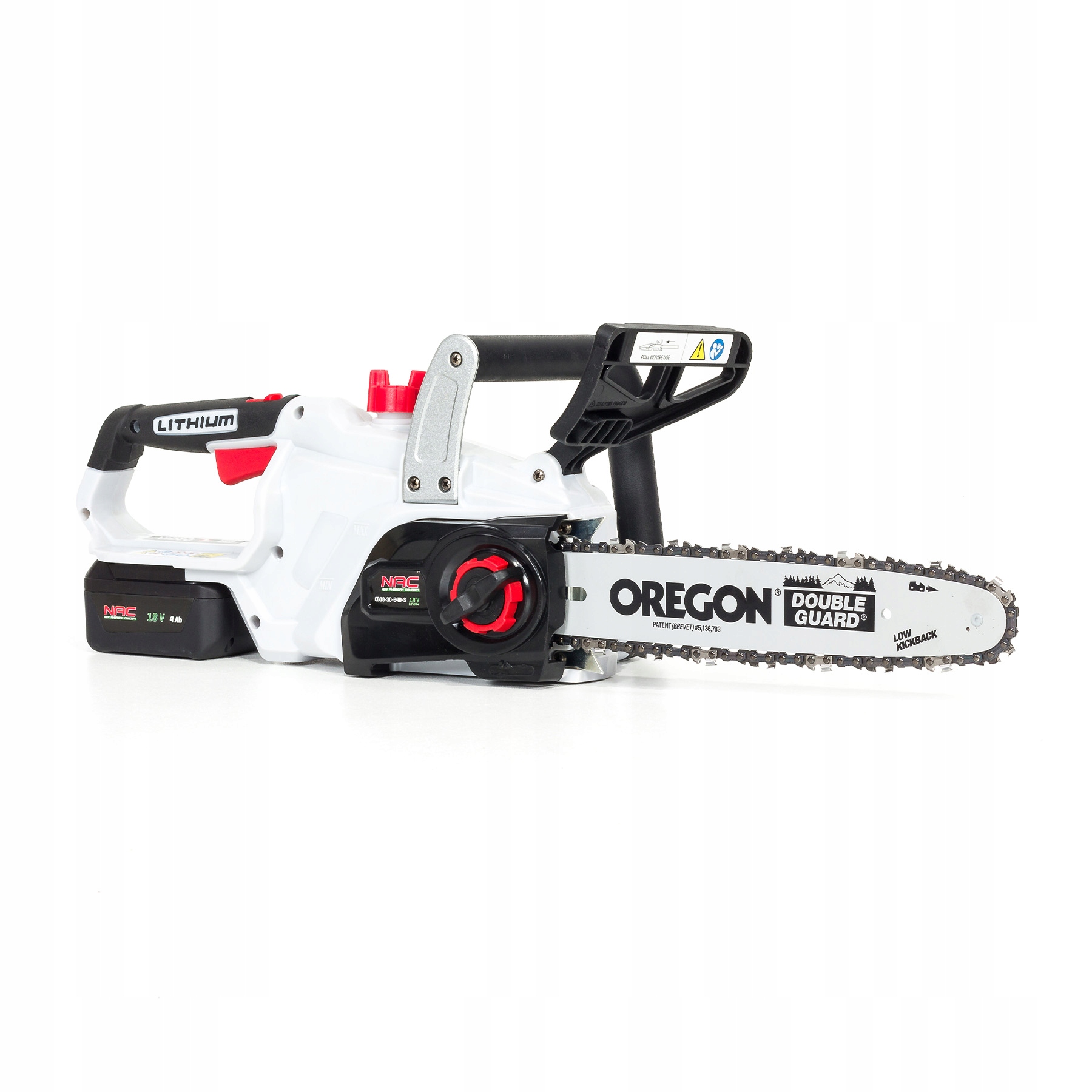 NAC PILARKA 30 cm PIŁA 18V AKUMULATOR 4 AH +ŁADOWARKA CB18-30-B40-S