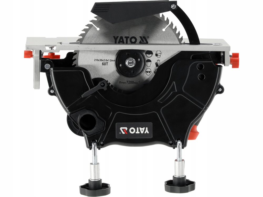 YATO PILARKA PIŁA TARCZOWA 210MM 2000W STOŁOWA KRAJZEGA MOCOWANIE DO STOŁU