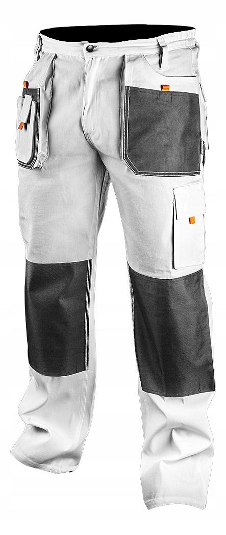 NEO SPODNIE ROBOCZE DO PASA BIAŁE XXL58 81-120-L
